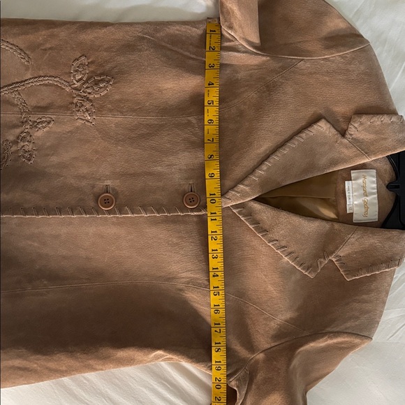 Margaret Godfrey Suede Leather Jacket - Picture 10 of 12